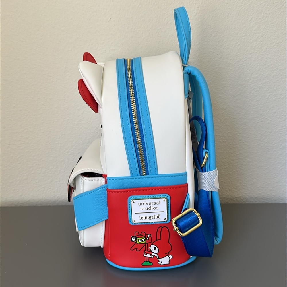 NWT Hello Kitty Loungefly Mailbox Mini Backpack (Universal Studios Exclusive) - Picture 4 of 9